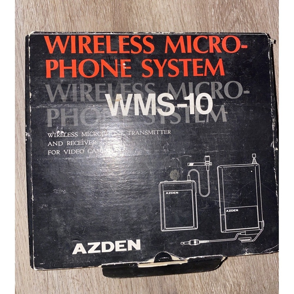 Azden WMS-10 Wireless Microphone System
